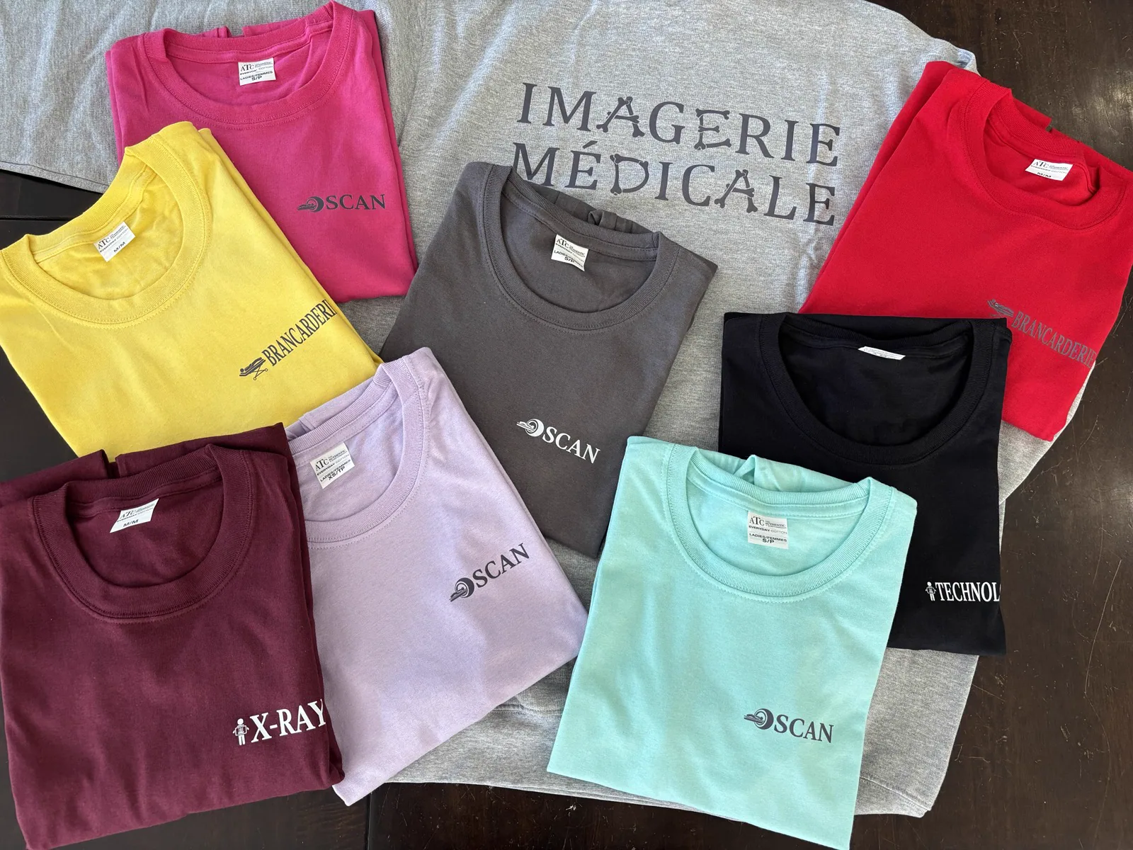 Imagerie médicale — collection colorée