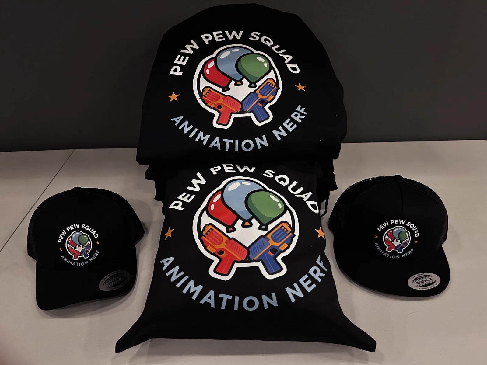 Pew Pew Squad — vêtements et casquettes