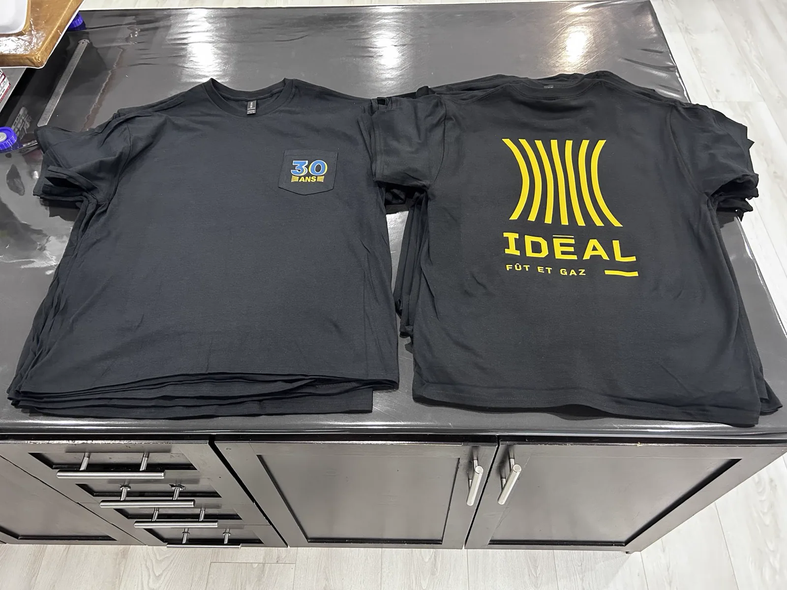 Ideal Fût et Gaz — impression corporative