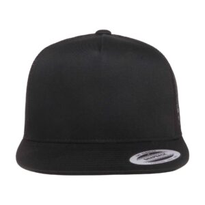 Casquette trucker classique Yupoong 6006, couleur Noir, devant