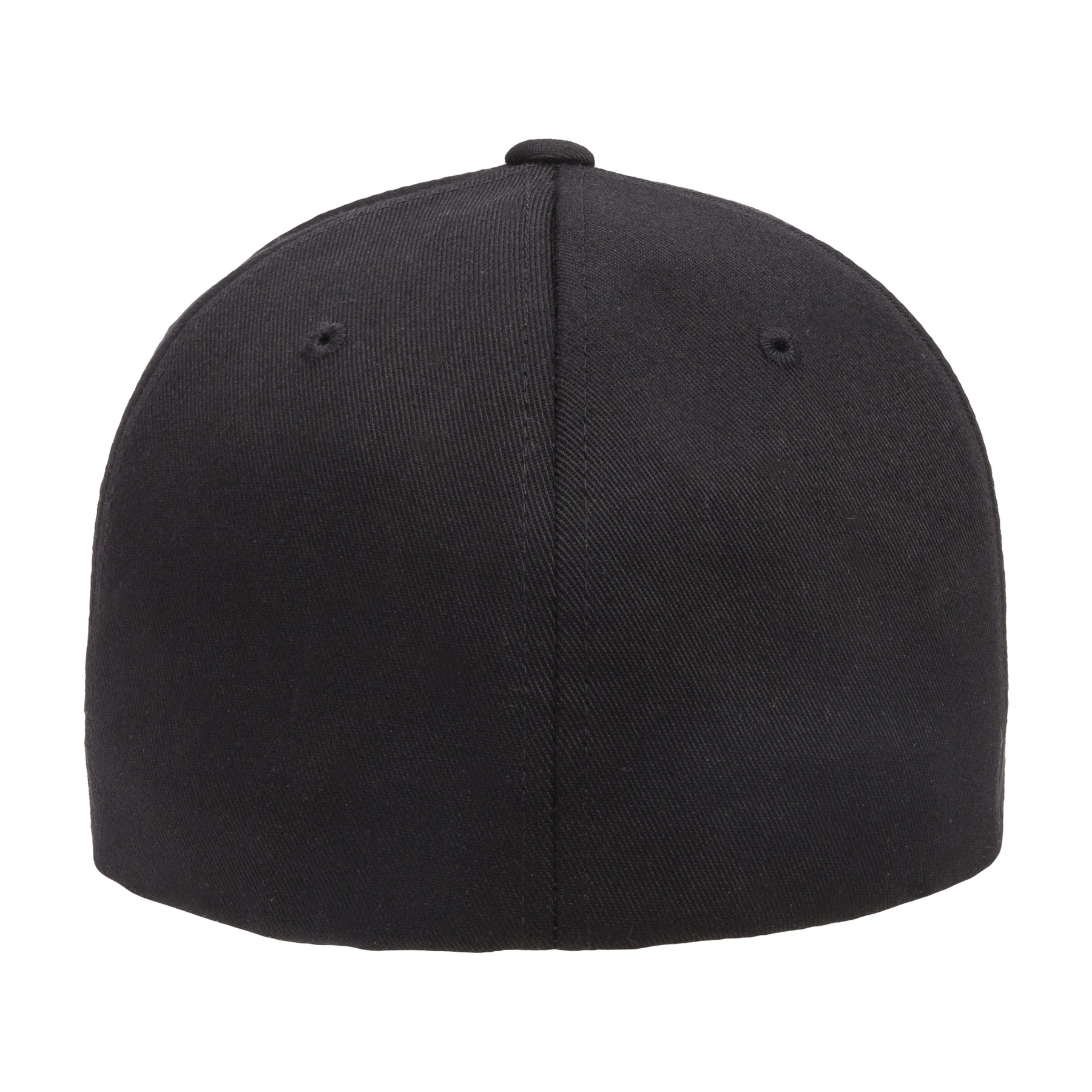 Casquette Flexfit Wooly Combed 6277, couleur Noir, dos