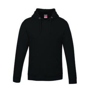 Hoodie Vault, couleur Noir, devant