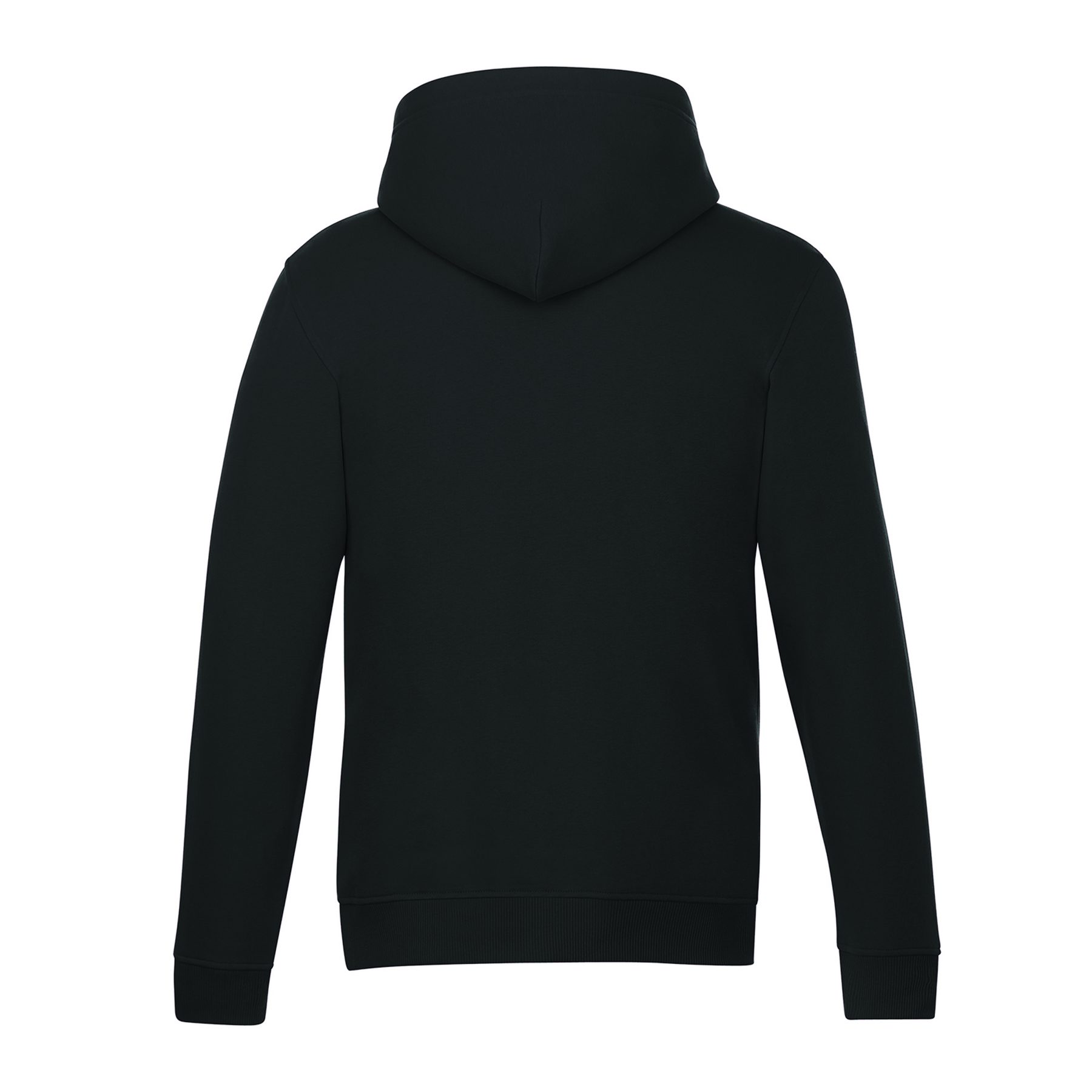Hoodie à glissière Surfer, couleur Noir, dos