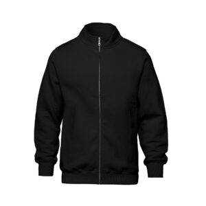 Veste en molleton Momentum, couleur Noir, devant