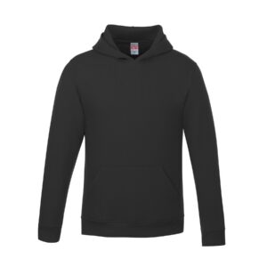 Hoodie Vault jeunesse, couleur Noir, devant