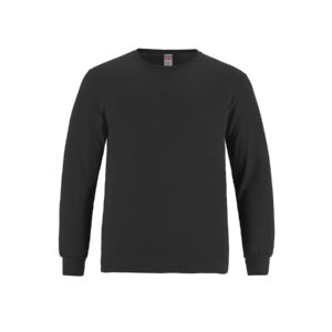 T-shirt à manches longues Breeze, couleur Noir, devant