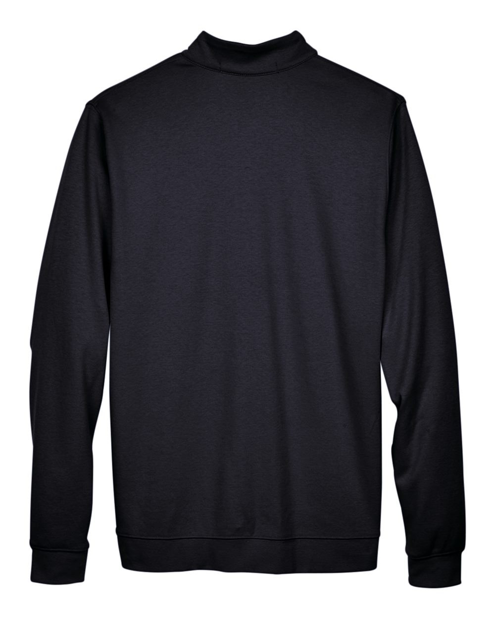 Devon & Jones DRYTEC20 chandail à glissière mi-hauteur, couleur Noir, gris chiné et graphite, dos