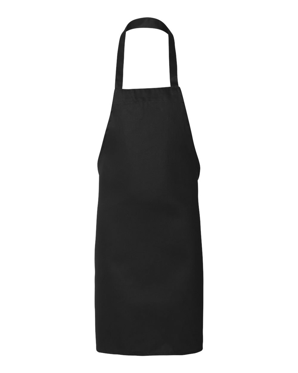 Tablier de boucher, couleur Noir, devant