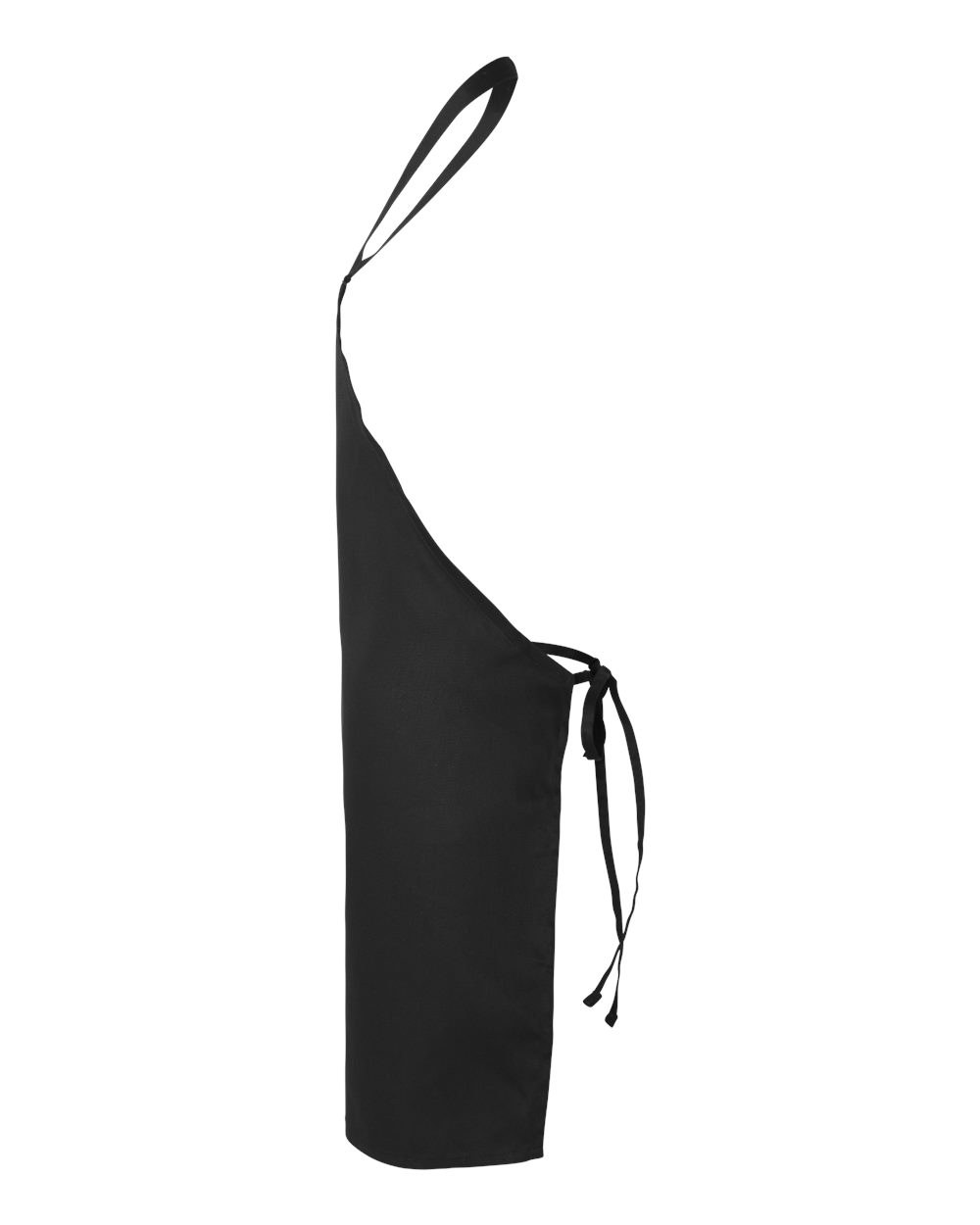 Tablier de boucher, couleur Noir, côté