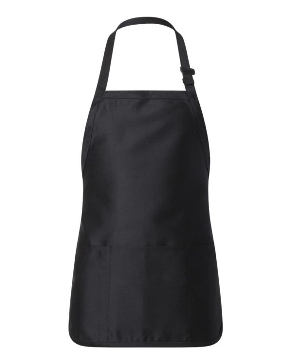 Tablier de cuisine, couleur Noir, devant