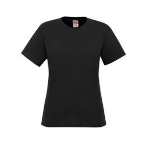 T-shirt Parkour coupe femme, couleur Noir, devant