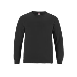 T-shirt à manches longues Breeze jeunesse, couleur Noir, devant