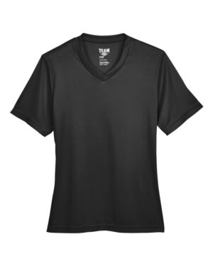Team 365 Zone Performance t-shirt coupe femme, couleur Noir, devant