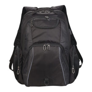 Sac à dos pour ordinateur Rainier TSA 17 po, couleur Noir, devant