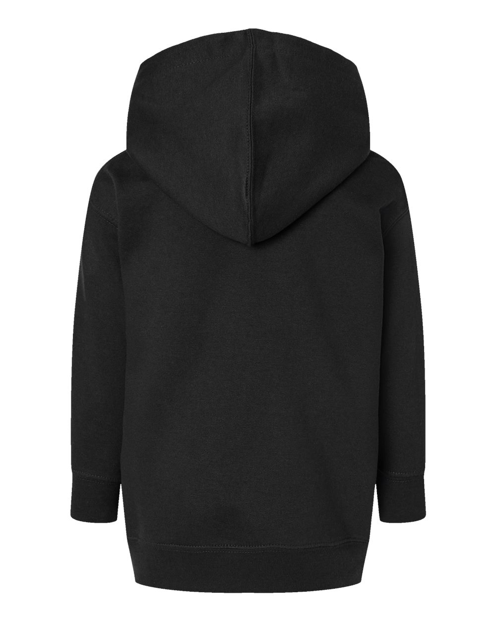 Rabbit Skins 3326 hoodie pour tout-petits, Noir, vue dos